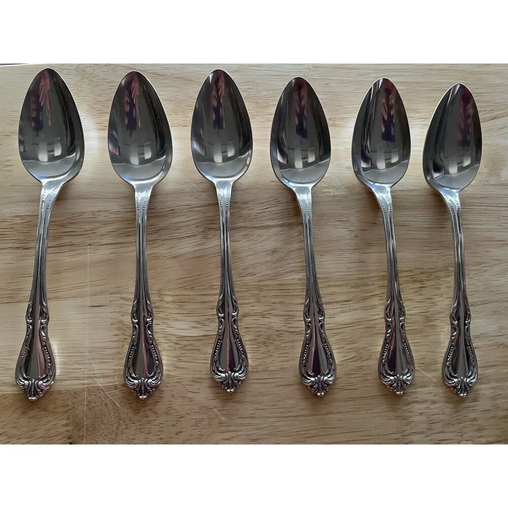 Oneida Wm A Rogers CHALICE / HARMONY‎ Silver overlaid Flatware 30 pcs serve 6